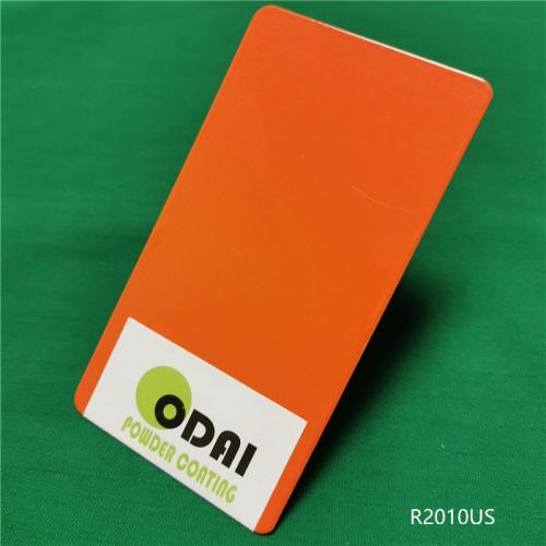 Orange colour electrostatic powder coating 