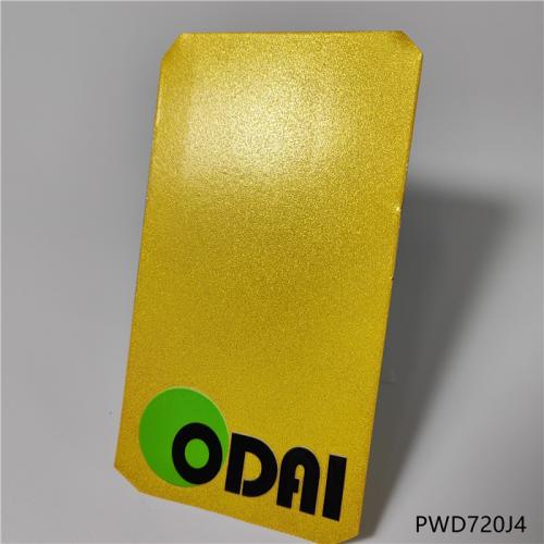 PWD720J4 metalllic colours powder coating