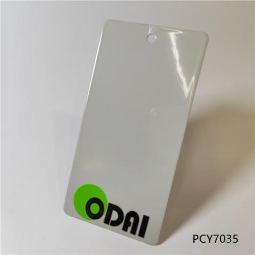 Odai brand white colour electrostatic powder coating PCY7035