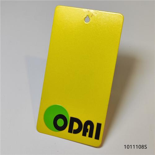 Yellow colour metallic finish electrostatic powder coating 1011108S