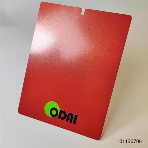 Pearl red colour metalllic finished powder coating 10113070H