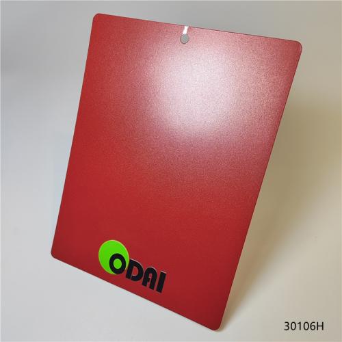Pearl red colour metalllic finished powder coating 30106H
