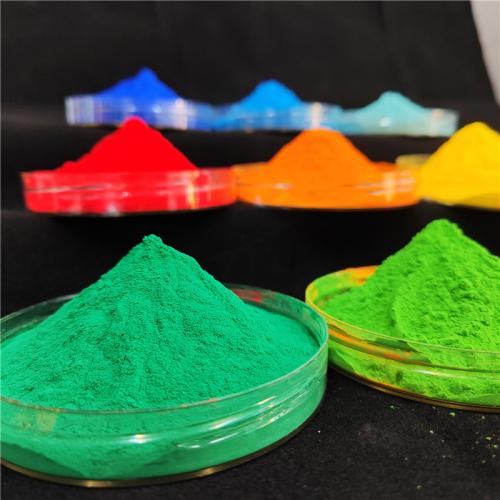 Chinese manufacturer green colour ral colours epoxy polyester powder coating
