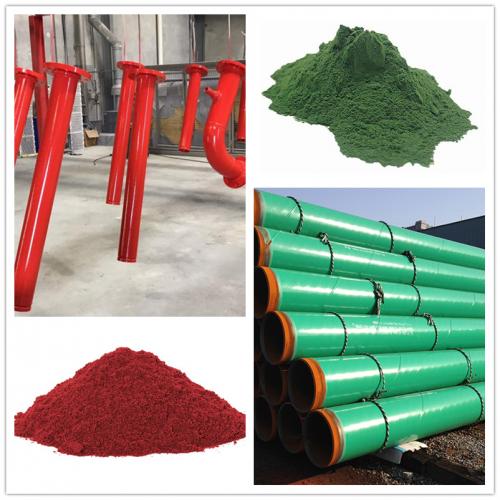 Fusion bonded epoxy powder coated for water irrigation fire fighting pipe