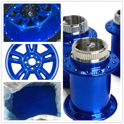 Odai brand blue electrostatic powder coating 