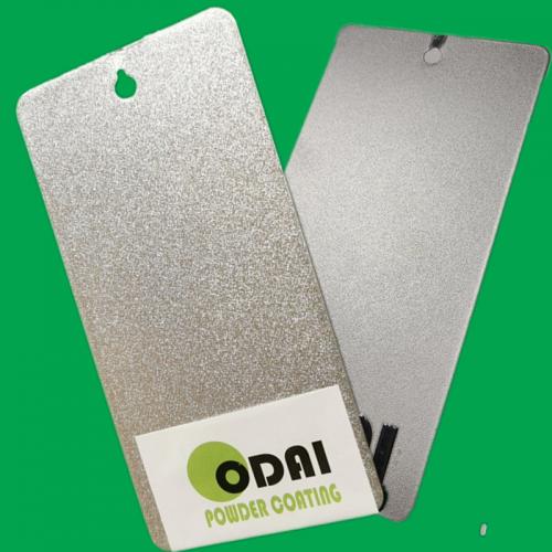Odai brand metallic sparkle silver powder coating paint
