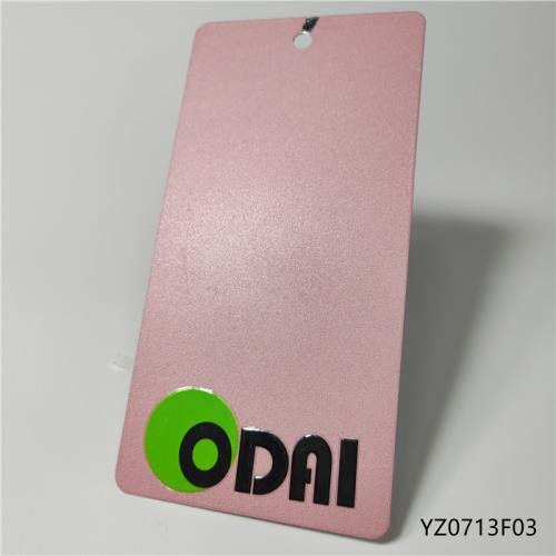 Pink colour metallic finish electrostatic powder coating