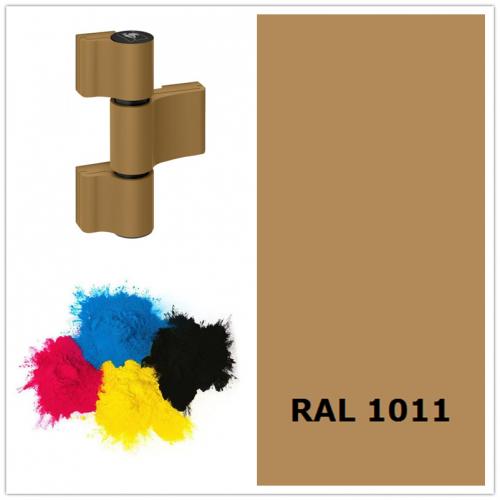 RAL 1011 Brown Beige epoxy polyester powder coating color 