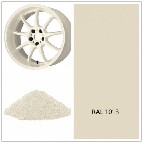 Ral 1013 Oyster White electrostatic powder coating paint