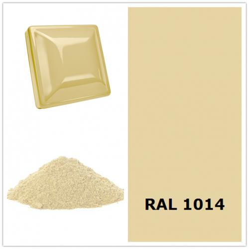 RAL 1014 Ivory epoxy polyester powder coating color 