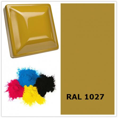 RAL 1027 Curry epoxy polyester powder coating color