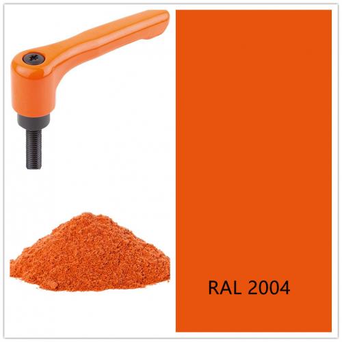 RAL 2004  Pure Orange epoxy polyester powder coating color