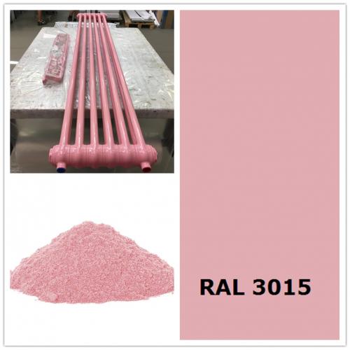 RAL 3015 Light Pink electrostatic powder coating paint