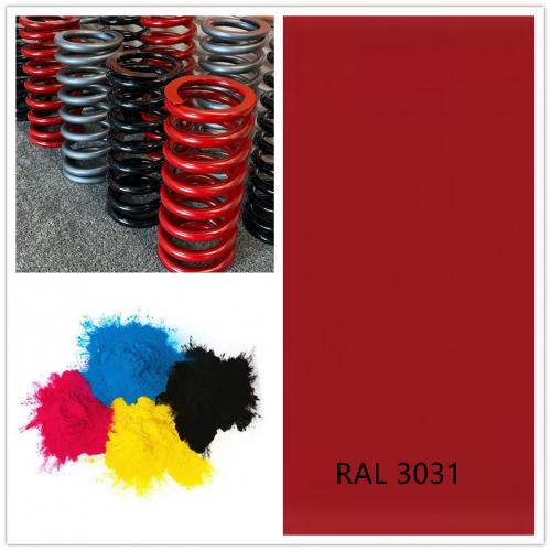 RAL 3031 Orient Red polyester powder coating 