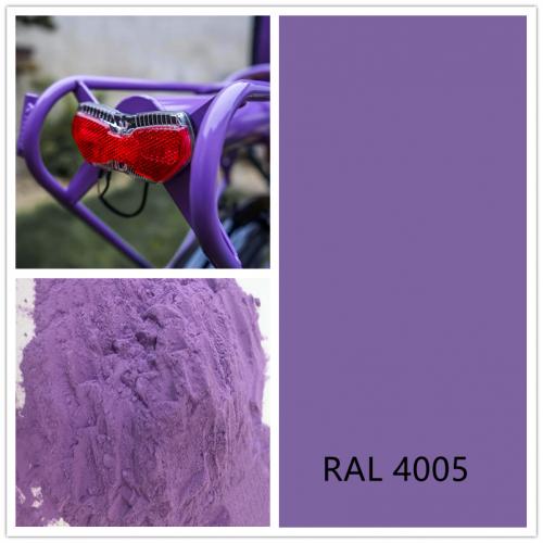 RAL 4005 Blue Lilac polyester powder coating 