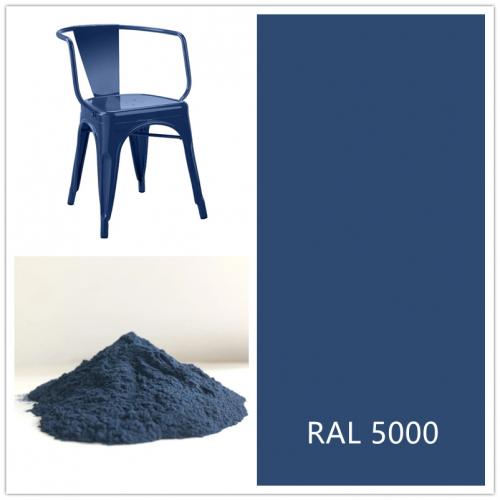 RAL 5000 Violet Blue polyester powder coating 