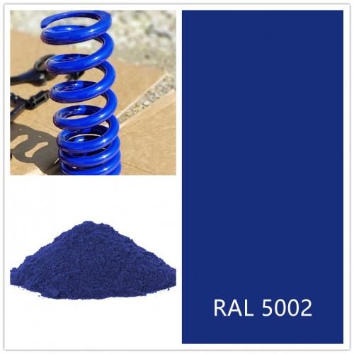 RAL 5002 Ultramarine Blue epoxy polyester powder coating color