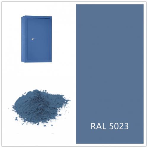 RAL 5023 Distant Blue epoxy polyester powder coating color